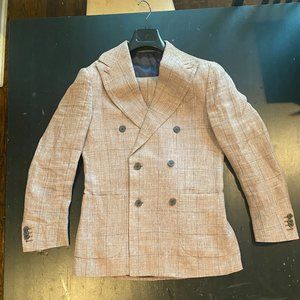 Mens Pure Linen Suit Supply Suit EUR 44 US 34